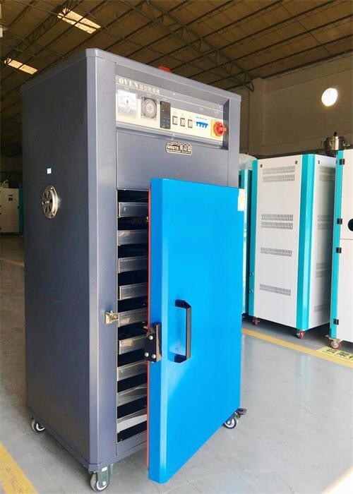 OOD-9 6.4KW Drying Industrial Oven Plastic Granules Resin Cabinet Tray Dryer